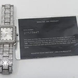 #603 JBW Diamond Gold Dial & JBW Arc Diamond Silver-tone Dial Ladies Watch Jbw | Accessories | 63 Jbw Diamond Gold Dial Jbw Arc Diamond  main image 3